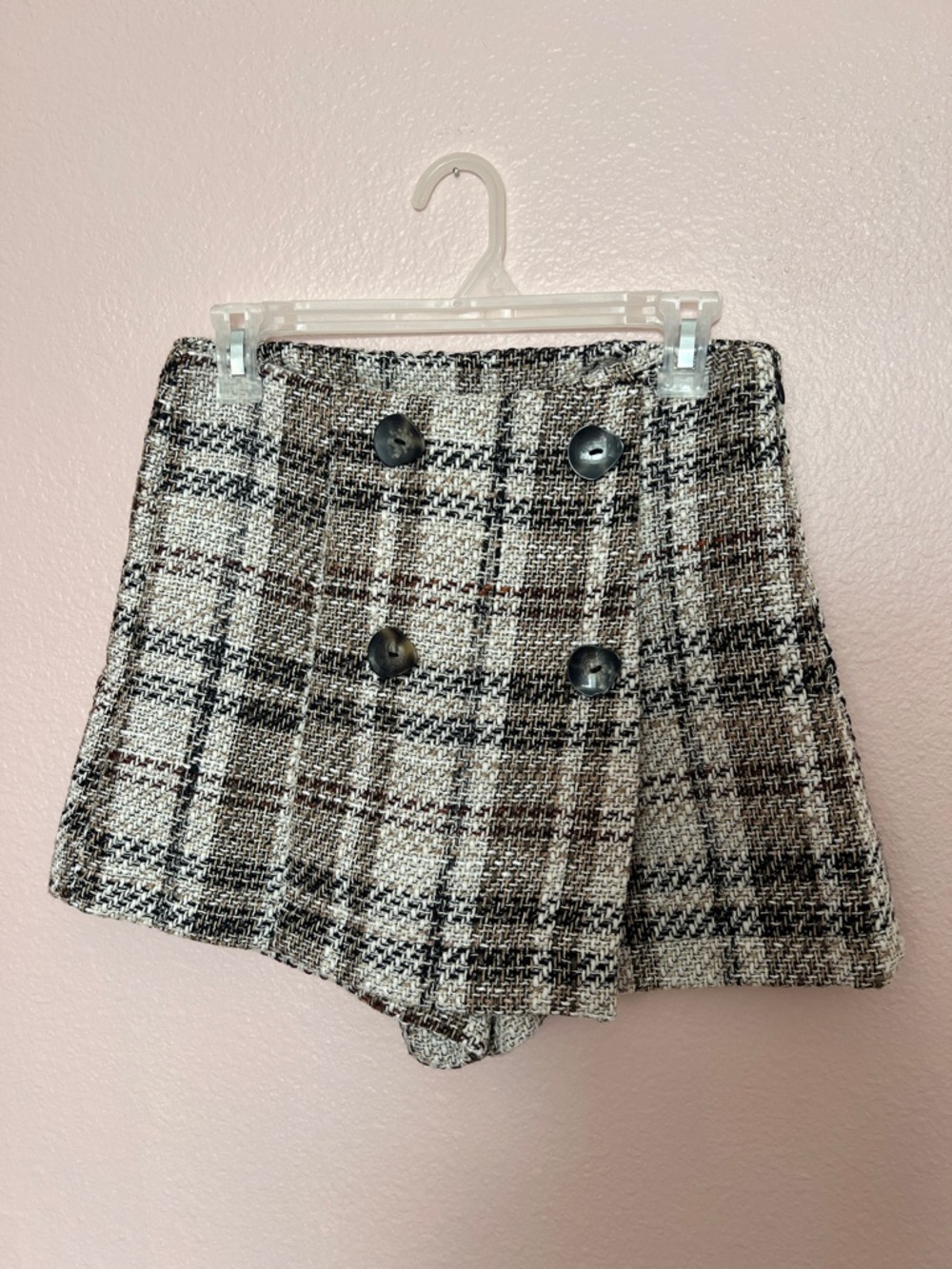 Hazel & Olive Boutique - Get Me Going Skort (plaid)